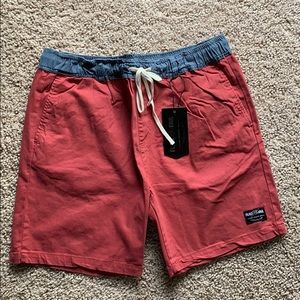 Flag Nor Fail Lifestyle Shorts in Salmon